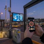 Max file size: 1.5mb! Photographic editorial still inside a Berlin co-working space at dusk,